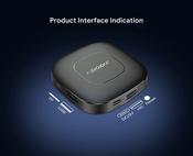 Mortal T1 Android 13 8K Streaming 2GB Ram 16GB storage Android/Google TV Box with Voice Remote
