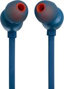 JBL Tune 310 C Hi-Res Wired Earbuds with Microphone, Flat Tangle-Free Cable, 3-Button Remote, EQ Presets Control and Volume Adjustment, Blue image