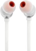 JBL Tune 310 C Hi-Res Wired Earbuds with Microphone, Flat Tangle-Free Cable, 3-Button Remote, EQ Presets Control and Volume Adjustment, White image