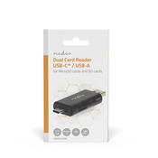 NEDIS USB-C &amp; USB-A 2.0 CARD READER image