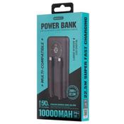 REMAX 20W+22.5W with 2 integrated fast charging cables Power bank 10000mAh RPP-37 - Black image