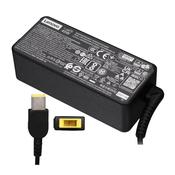 Lenovo original 20V 2.25A 45W rectangular yellow tip Laptop Charger with UK plug image