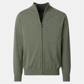 Casa Moda Fullzip Cardigan - Green - M