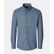 Casa Moda B.D. Print Shirt - Blue - M