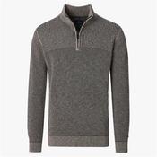 Casa Moda 1/2 Zip Sweater - Beige - M