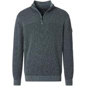 Casa Moda 1/2 Zip Sweater - Green - M
