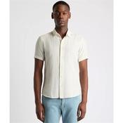 Remus Uomo Oscar Short Sleeve Shirt - Beige - S image