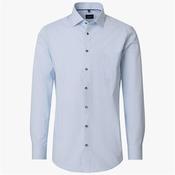 Venti Kent Print Shirt - Blue - 15.5