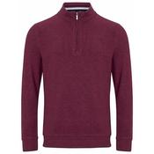 Dg's Drifter 1/2 Zip Sweatshirt - Burgundy - M