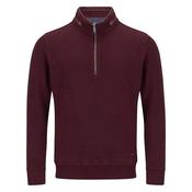 Dg's Drifter 1/2 Zip Sweatshirt - Burgundy - M image