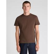 Remus Uomo Crew Neck T-Shirt - Brown - S