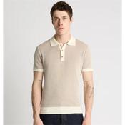 Remus Uomo Knit Polo Shirt - Beige - S image
