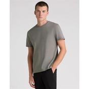 Remus Uomo Crew Neck Stretch T-Shirt - Grey - S