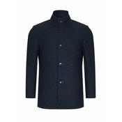 Daniel Grahame Watson Overcoat - Dark Blue - 40 image