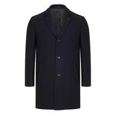 Daniel Grahame Osbourne Overcoat - Navy - 40 image