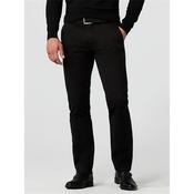 Meyer Roma Comfort Fit Stretch Chino - Black - 32R image