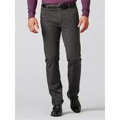 Meyer Roma Comfort Fit Stretch Chino - Grey - 32R image