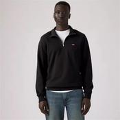 Levi's Original Hm 1/4 Zip - Black - S image
