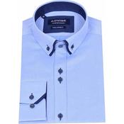 Advise Tailored Double Collar Shirt - Blue - S image