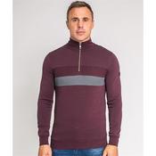 Xv Kings Anthem 1/4 Zip Sweatshirt - Burgundy - S image