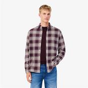 Lacoste Plaid Flannel Shirt - Burgundy - S image