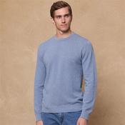 Magee Charlie Crew Neck Jumper - Blue - M
