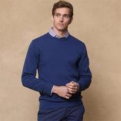 Magee Jamie Crew Neck Jumper - Navy - M