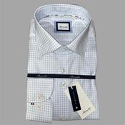 Marnelli Joe Check Print Shirt - Blue - S