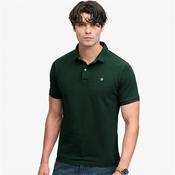Superdry Vintage Destroy Polo Shirt - Green - S image