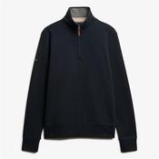 Superdry Essential Pique 1/2 Zip - Navy - S