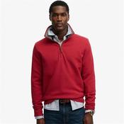 Superdry Essential Pique 1/2 Zip - Red - S