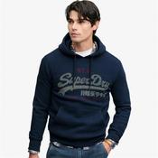 Superdry Vl Heritage Relaxed Hoodie - Navy - S
