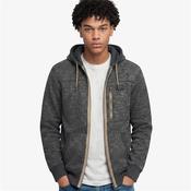 Superdry Storm Fleece Zip Hoodie - Grey - S