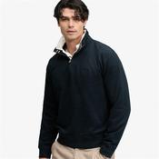 Superdry Essential Serif Logo 1/2 Zip - Dark Navy - S image