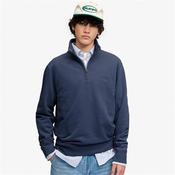 Superdry Essential Serif Logo 1/2 Zip - Navy - S