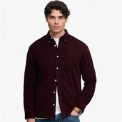 Superdry Classic Needle Cord Shirt - Burgundy - S image