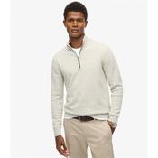 Superdry Essentials Cotton 1/2 Zip - Grey - M image