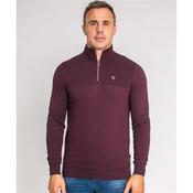 Xv Kings Narbonne 1/4 Zip Sweatshirt - Burgundy - M image