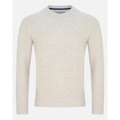 Benetti Quinn Crew Neck Jumper - Stone - M