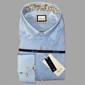 Marnelli Scott Linen Mix Shirt - Sky - S