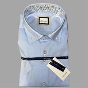 Marnelli Scott Short Sleeve Shirt - Blue - S