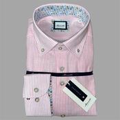 Marnelli Scott Stripe Linen Mix Shirt - Pink - S image