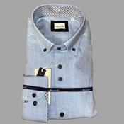 Marnelli Scott H04 Button Down Shirt - Blue - M image