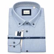 Marnelli Scott H04 Button Down Shirt - Blue - M image