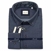 Marnelli Scott H04 Button Down Shirt - Charcoal - M image