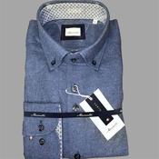 Marnelli Scott H04 Button Down Shirt - Navy - M image
