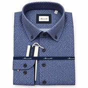 Marnelli Scott H05 Print Shirt - Navy - M image
