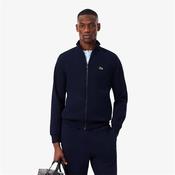 Lacoste Zip-Up Fleece Sweatshirt - Navy - S image