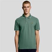 Lyle&amp;Scott Tipped Polo Shirt - Green - Xs image
