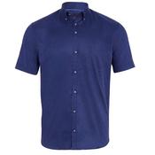 Andre Dargle Short Sleeve Shirt - Navy - M image